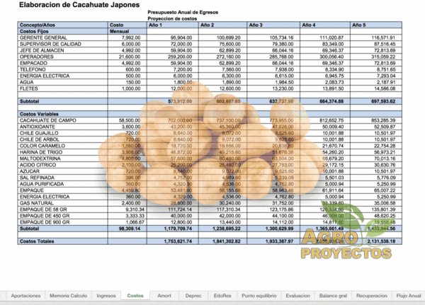 Corrida Financiera de Cacahuate Japones